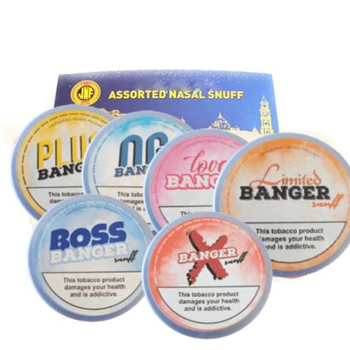 JNF Banger Assorted 12 Pack 8g