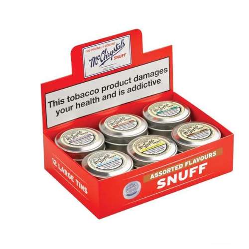 McChrystals Assorted Large Tins Box of 12