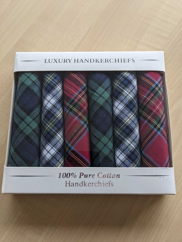 Handkerchief - Tartan Gift Pack